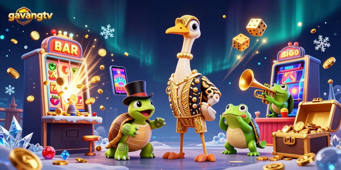 Experience the vibrant world of gambling with gavangtv's unique characters and thrilling gaming elements.
