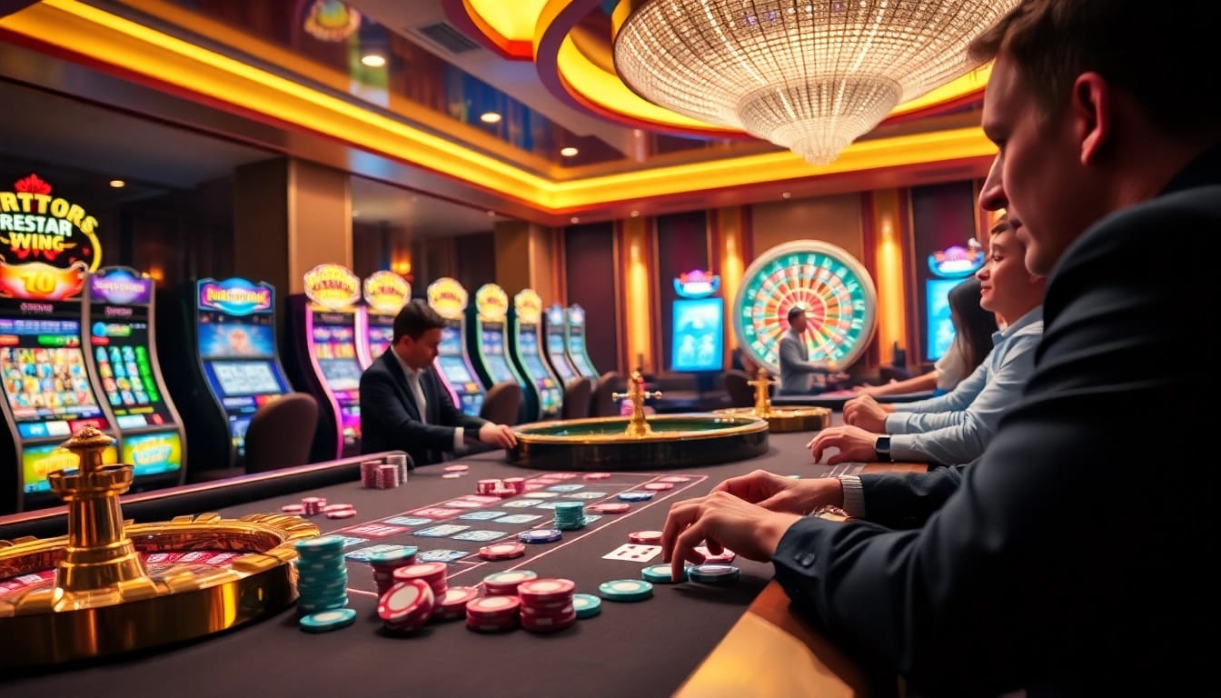 Experience the thrill of winning at u888 with vibrant casino gaming scenes.