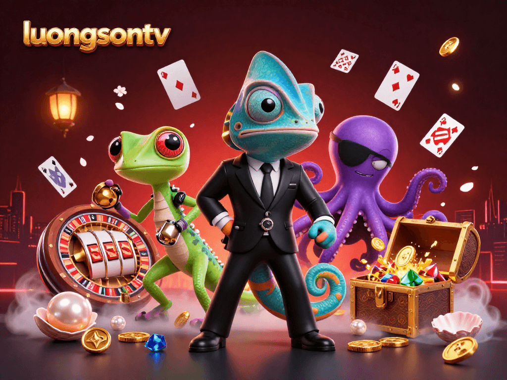 Win big with luongsontv's thrilling live casino experience featuring vibrant game elements.