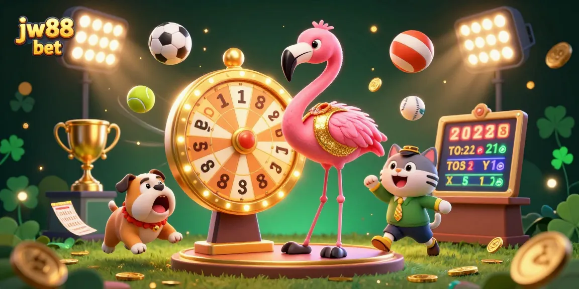 Engage with jw88 bet and win exciting prizes in a vibrant casino game show scene.