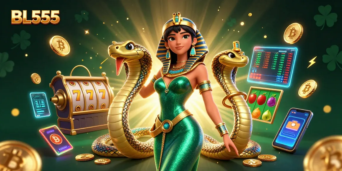 Join the excitement at BL555 casino with vibrant slot games and golden surprises.