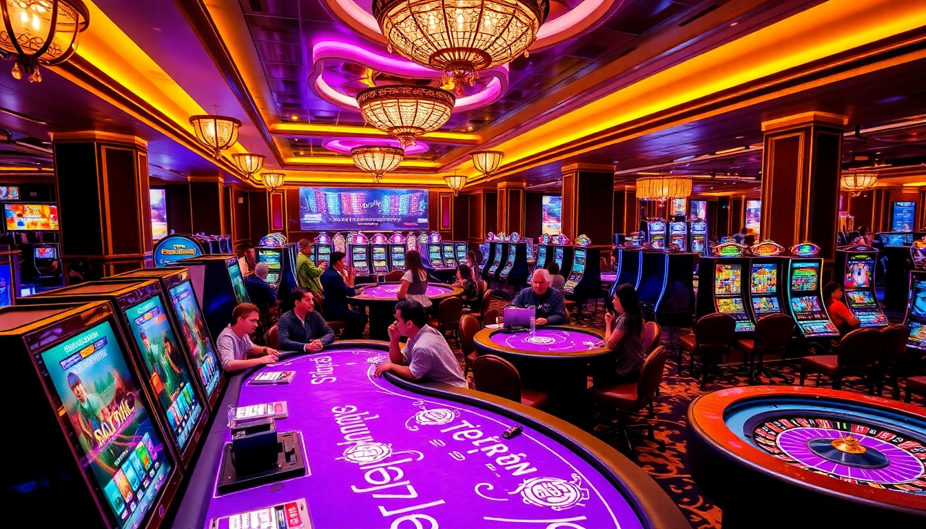 Experience the thrill of 23win with vibrant casino tables and high-stakes gameplay.