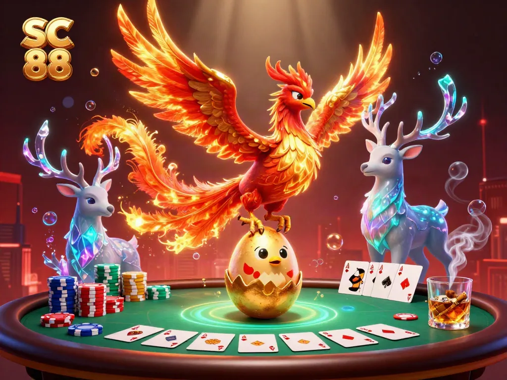 Experience thrilling gameplay at SC 88 with exciting poker elements and mystical characters