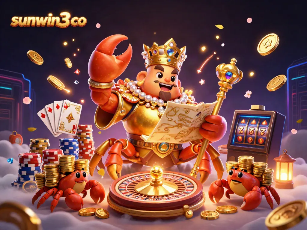 Spin the reels and win with sunwin3 co's exciting casino treasures of golden riches.