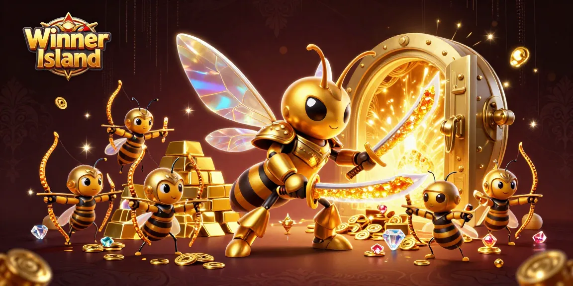 Join the excitement at Winner Island as you explore treasure-filled gaming with vibrant characters and stunning graphics.